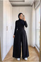 Women's Modal Fabric Flowy Casual Palazzo Trousers