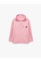 Cotton Comfortable Fit Hooded Half-Zipper Pocketed Printed Sweatshirt