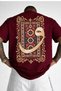 Vav Lettering Calligraphy Semi-Oversize T-Shirt