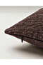 Pure Plain Brown Cushion Cover (30 X 50 cm) - 4