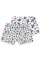 Boys' Elastane Printed Boxer Underwear with Mixed Patterns, Pack of 3 (Mixed Arrivals) - 2