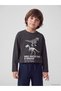 Rmz Gi̇yi̇m Farkiyla Zero Roba Collar Printed Boys' T-Shirt