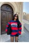 Navy Blue Brooklyn Striped Sweatshirt - 3