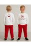 29 October Republic Day Printed Children's Tracksuit Set with Star and Moon Detail Top and Bottom Set