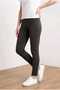Brown Leggings - Medium Thickness Fabric, Very Sturdy Stitching, Special Production High-Waisted Women's Leggings (Length: 100cm) - 3