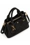 Women's Suede Accessory Detailed Bag - 4
