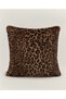Leopard Fur Throw Pillow Cover (45 X 45 cm) - 3