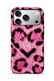 Compatible with iPhone 17 Pro Max - Pink Leopard, Dual Layer Cover, Glossy Surface Protective Case