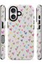 Compatible with iPhone 16 - Colorful Shiny Hearts, Double Layer Cover, Glossy Surface Protective Case - 2