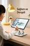 3 Pieces Foldable Desktop Phone and Tablet Stand – Jx-045 White Ergonomic Hands-Free Design Foldable Phone Stand Tablet Holder - 3