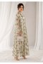 Net Floral Abaya with Headscarf – Elegant, Modest, Luxury Women’s Abaya for Special Occasions - 3