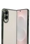 Samsung Galaxy S25 Compatible Silicone Case with Edge Lens - Green - 8