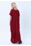 Maroon CEY Fabric Inner Slip Dress for Abaya – Soft Underdress - 3