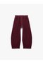Floral Embroidery Detailed Shardonlu Barrel Cut Trousers - 2