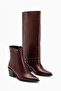 Liddy Burgundy Women's Boots and Ankle Boots with Removable Heel