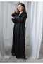 Chic Black Elegance Abaya - 3