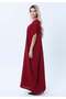 Maroon CEY Fabric Inner Slip Dress for Abaya – Soft Underdress - 2