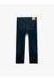 Cotton 5-Pocket Slim Fit Jean Trousers - Brad Jean - 2