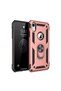 Apple iPhone Xr Compatible Case Sofia Ring Silicone Cover - Rose - 6