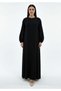 Lightweight Harir Maqsood Black Prayer Abaya