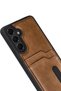Samsung Galaxy A17 5g Compatible Leather Case with Sara Business Card Holder - Tan - 6