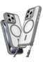 Apple iPhone 14 Pro Max Compatible Case Enka Magsafe Silicone Case - Titan Gray - 4