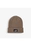 Essential High Crown Unisex Gray Beanie