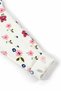 Girl's Patterned Flexible Anti-Sweat Cotton Report Waist Elastic Leggings - 4