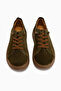 Judi Genuine Leather Khaki Suede Comfortable Sole Women's Sneakers - 4
