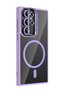 Joko Samsung Galaxy S25 Ultra Compatible Remim Lens Cover with Magsafe Stand - Lilac - 5