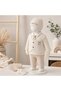 Newborn Hospital Release Cream Beige Striped 5-Piece Set Little One Embroidered - 4