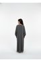 Kids Harir Maqsood Prayer Abaya I Grey - 4
