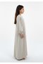 Kids Harir Maqsood Prayer Abaya I Beige - 2