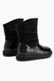 Farida Black Stone Detailed Bellows Women's Boots - 6