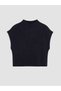 Two Mt Shop Quality Lcw Comfort Navy Blue Knitwear Plain Women's Sweater - 5