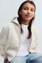 Zip-through brushed-inside h hoodie - 2