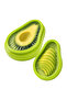 Avocado Storage Container Flexible Lid Vegetable Fruit Storage Container – Air-Tight Freshness Preserving Refrigerator Container for Avocado, Lemon, Onion, Tomato - 6