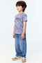Loose-fit printed cotton T-shirt - 4