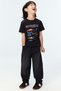 Loose-fit printed cotton T-shirt - 3