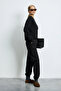 Cessie Knitted Women's Sweatpants Black - 5