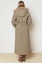 Belted Quilted Coat 90674 - 4