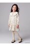 Quality Pieces from Çelebi Store Bebe Roba Collar Floral Girl's Dress