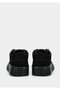 Black Leather Women's Shoes - 4