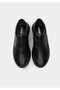 Black Leather Men's Shoes - 5