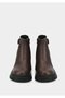 Brown Leather Women's Boots - 3
