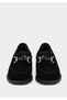 Black Leather Women's Shoes - 4