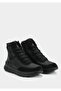Black Leather Women's Outdoor Boots - 2