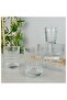 6 Pieces Rain Water Tumbler, 250 Ml, 101.5 Mm Height, 76 Mm Diameter Clear - 3