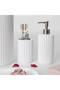 Aura Bathroom Set White - 6