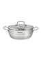 Low Casserole, 26 x 10 cm, 5.2L, Silver